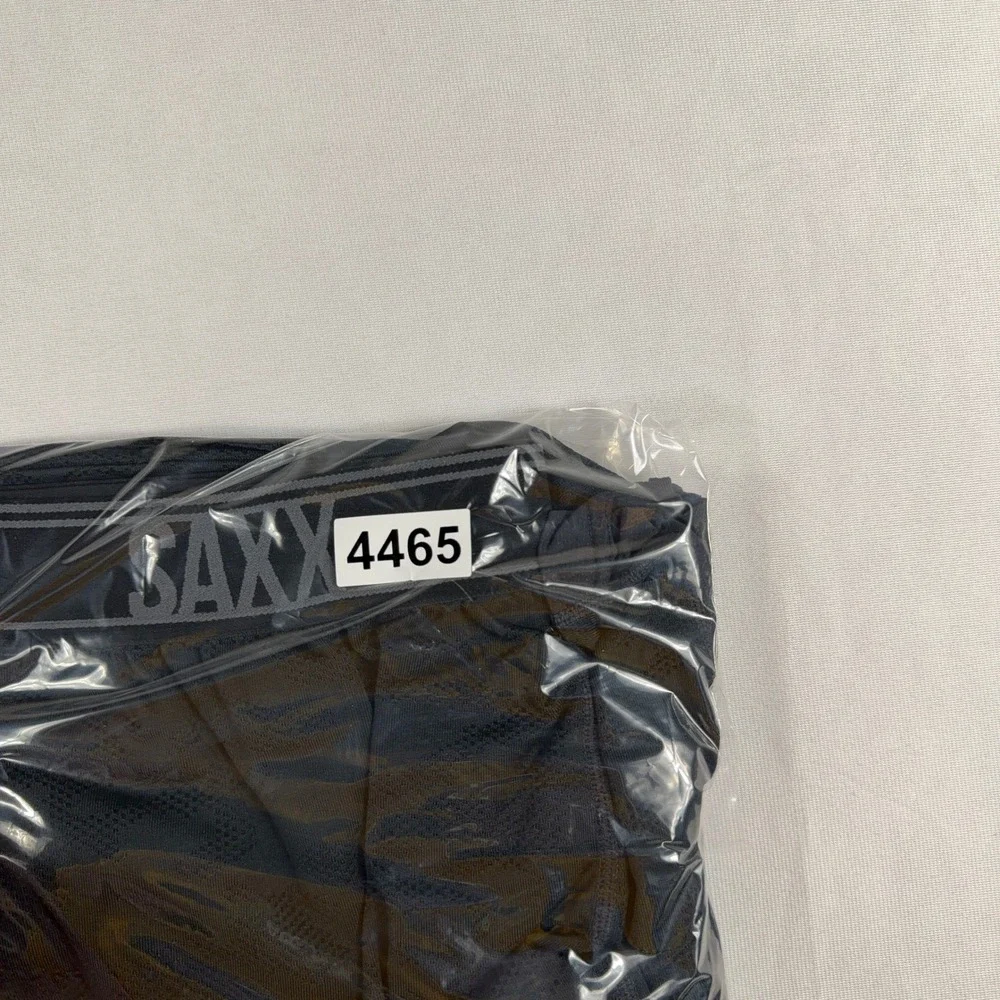 SAXX Kinetic Train Athletic‎ Shorts Camo Mesh Performance Medium Black 8